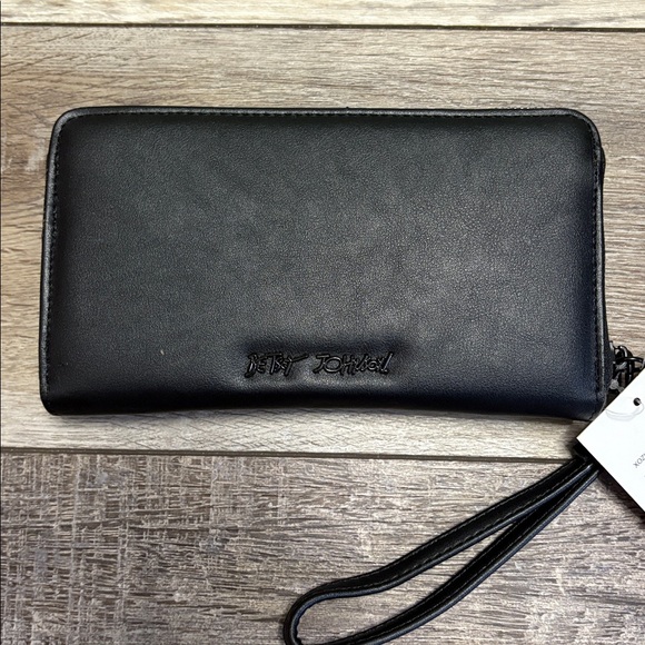 NWT Betsey Johnson Halloween Bats Zip Around Wallet Clutch - Picture 3 of 9